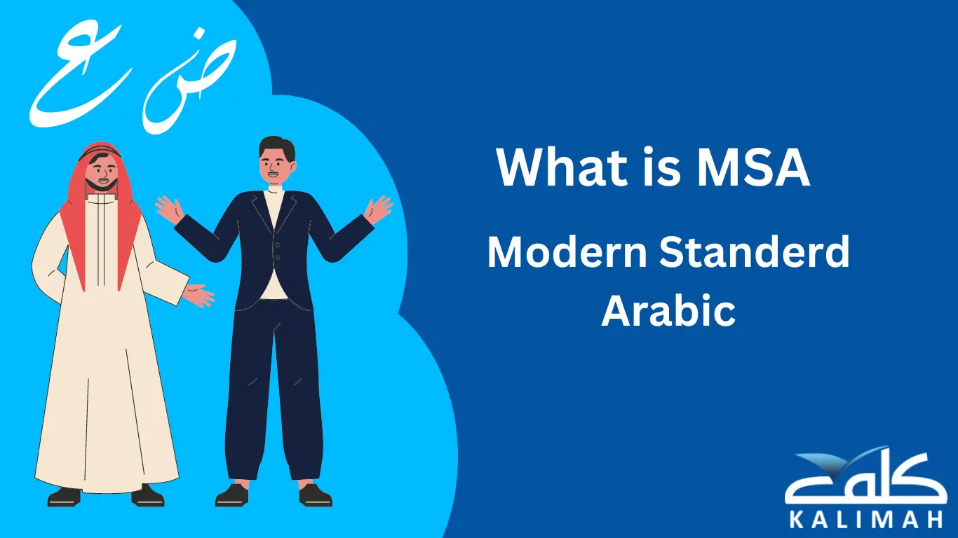 What is MSA modern stander Arabic