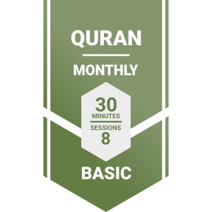 Quran Monthly Basic Plan