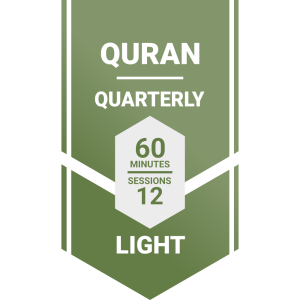 Quran Quarterly Light Plan