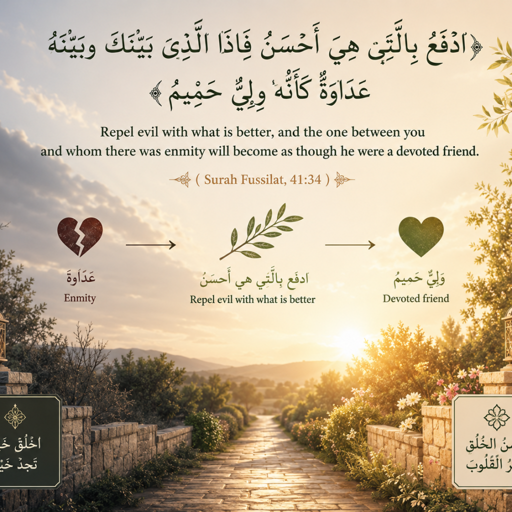 Quran Verses About Kindness in Arabic And English 2 image 93