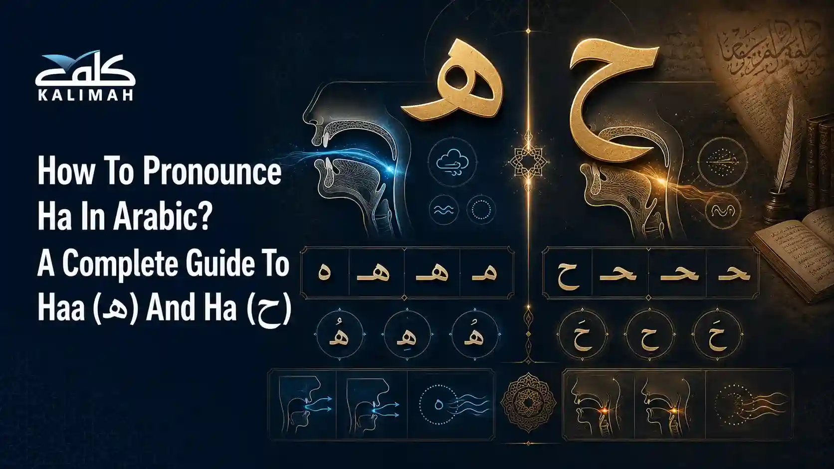 How To Pronounce Ha In Arabic? A Complete Guide To Haa (هـ) And Ha (ح)