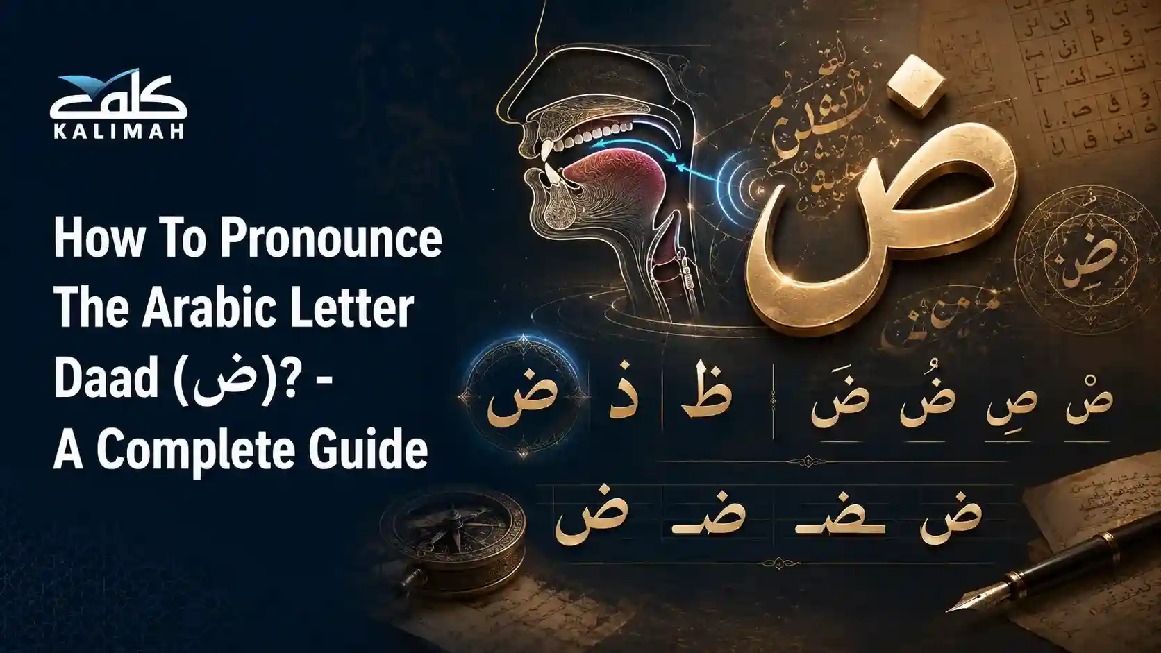 How To Pronounce The Arabic Letter Daad