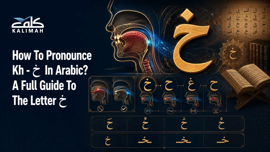 how to pronounce kh in arabic