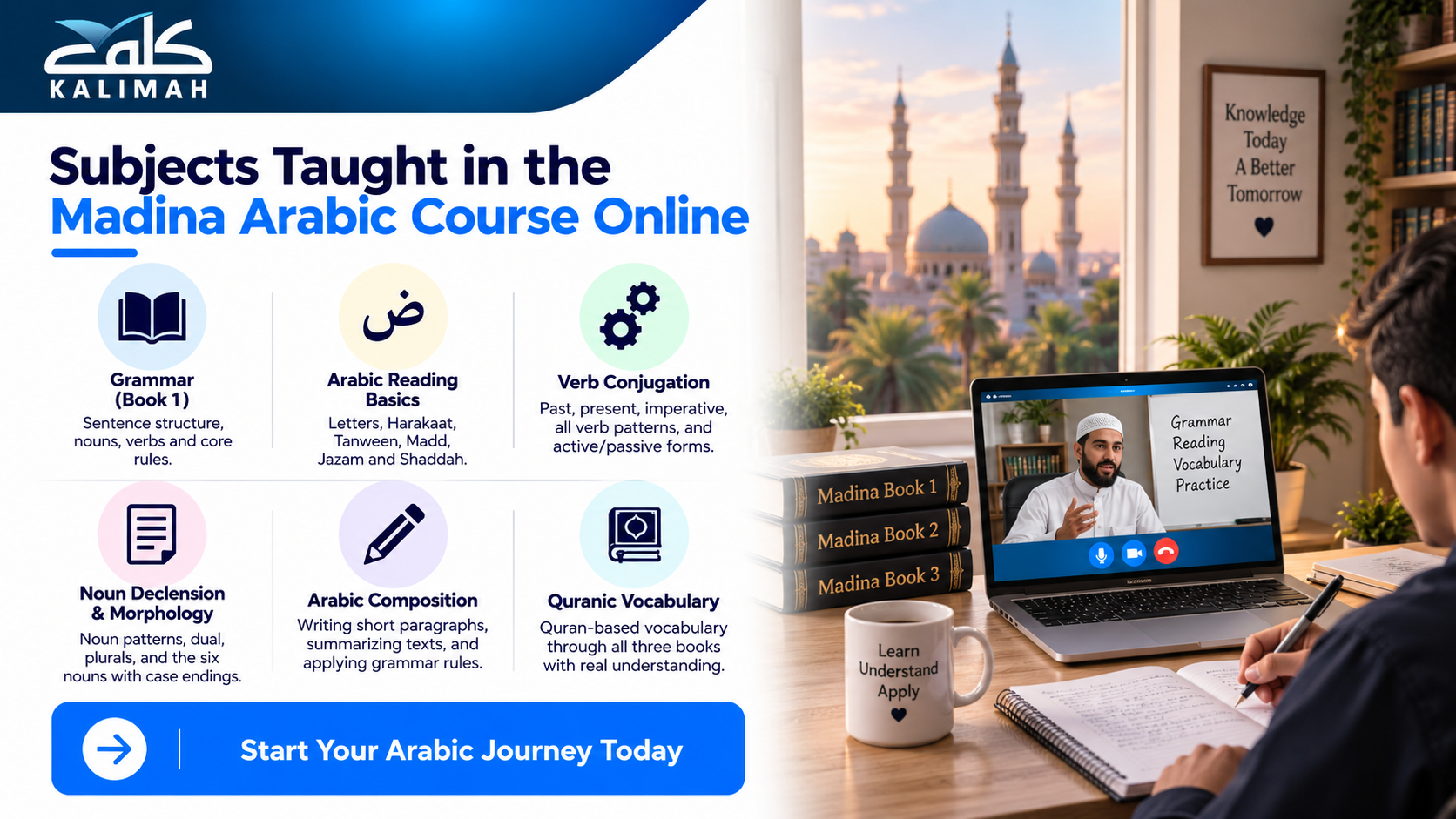 Madina Arabic Course Online At Kalimah Center 1 image 229