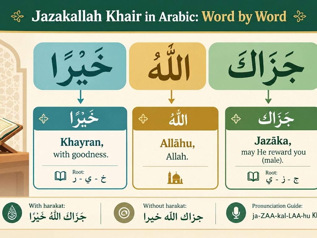 Jazakallah Khair In Arabic - Full Meaning, Spelling and How To Reply 1 Gemini Generated Image jx0li7jx0li7jx0l